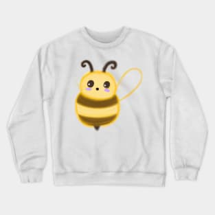 Cute Bee Drawing Crewneck Sweatshirt